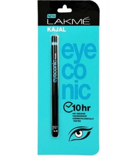 LAKME Kajal Black Eyeconic 22hr