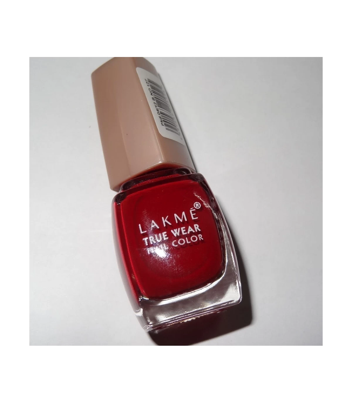 Buy LAKME 25 Maroon True Wear Color Crush Nail Color | Shoppers Stop