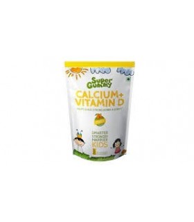 Super Gummy Calcium + Vitamin D Helps Build Strong Bones and Joints