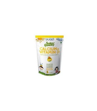 Super Gummy Calcium + Vitamin D Helps Build Strong Bones and Joints