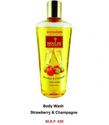 Krishkare Body Wash Strawberry & Champagne