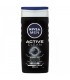 NIVEA men active charcoal shower gel free loofah ltd offer