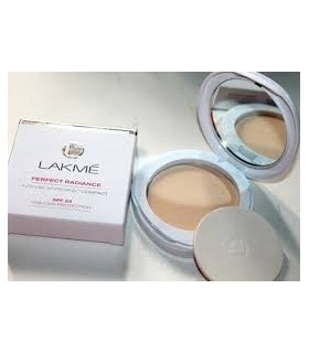 LAKME perfect radiance intense whitening compact spf 23 ivory fair 01