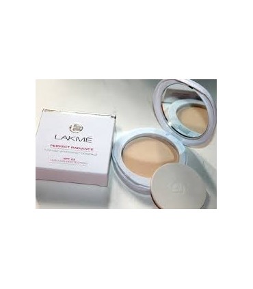 LAKME perfect radiance intense whitening compact spf 23 ivory fair 01
