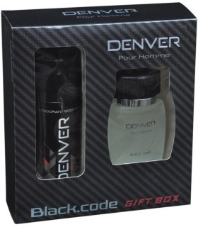 Denver Gift Pack Deo & Perfume Blackcode