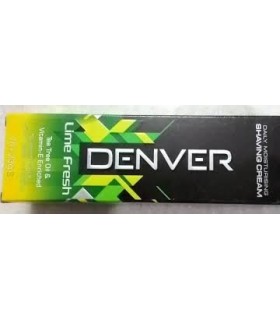 Denver Shaving Cream Lime Fresh 93gm