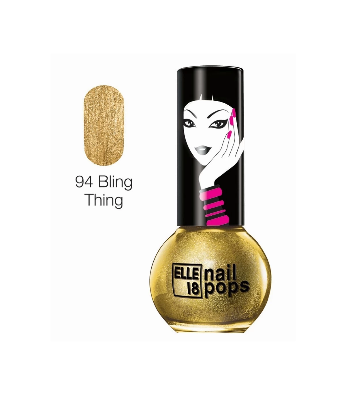 Buy Elle 18 Nail Pops Nail Polish Shade (164) 5 ml Online | Flipkart Health+