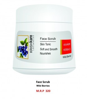 Krishkare Face Scrub Wild Berries