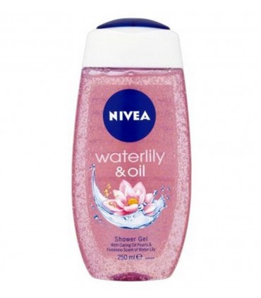 NIVEA Waterlily & Oil Shower Gel Free Loofah (Ltd offer)