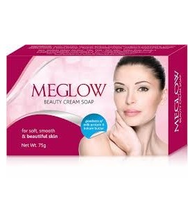 meglow soap 75gm