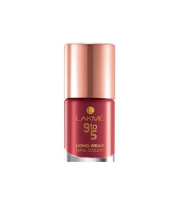 LAKME 9 TO 5 NAIL COLOR RED ALERT
