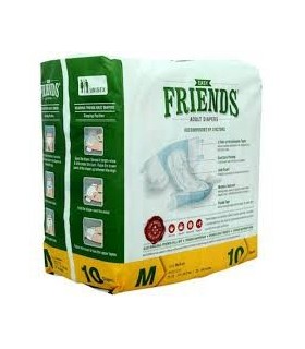 FRIENDS DIAPER MEDIUM SIZE 10 PCS