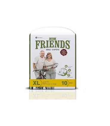 FRIENDS DIAPER  XL 10PCS