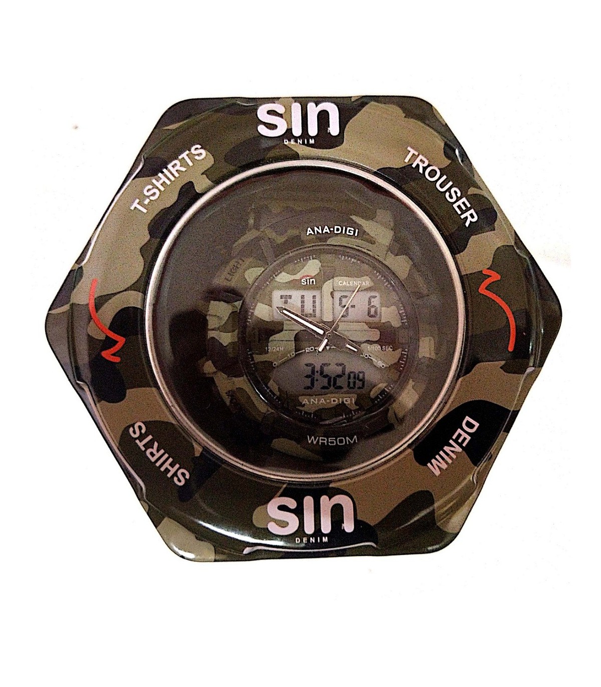 Sin digital watch price outlet