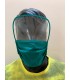 Cotton mask with protective scratch free shield