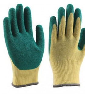 Cotton gloves green