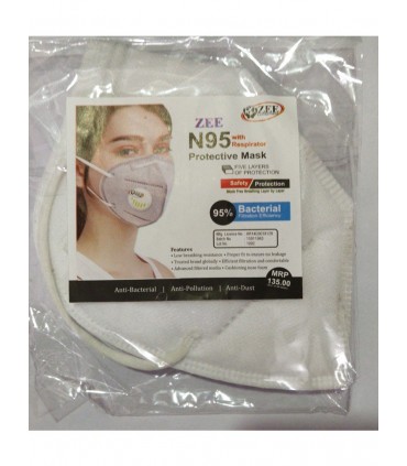 Zee N95 mask white