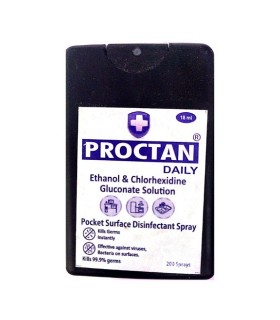Proctan daily pocket surface disinfectant spray