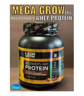 Mega grow beginners whey protein powder