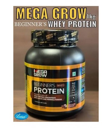 Mega grow beginners whey protein powder