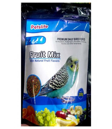 Petslife mix fruit Bird food
