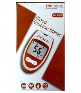 Evolve-FL blood glucose meter