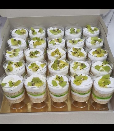 Surprise party   Kiwi Cup cake