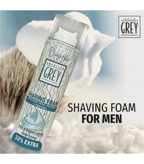 AMERICAN GREY SHAVING FOAM