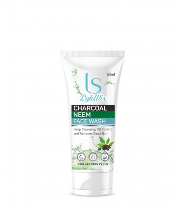 LYKWIS Charcoal Neem Face Wash