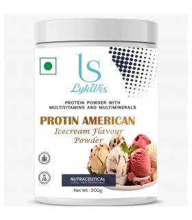 LYKWIS PROTEIN AMERICAN ICECREAM POWDER