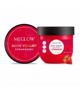 Meglow Strawberry Body Yogurt