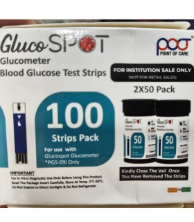 Gluco Spot blood glucose test strip